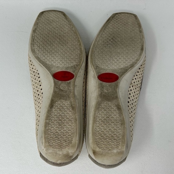 Unity in Diversity Metallic Perforated Cap Toe Slip On Flats, Women’s Size EU 36 - Picture 11 of 13